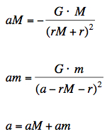 acceleration Langrange point